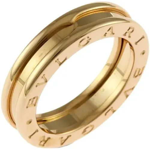 Pre-owned Gold rings , female, Sizes: ONE SIZE - Bvlgari Vintage - Modalova