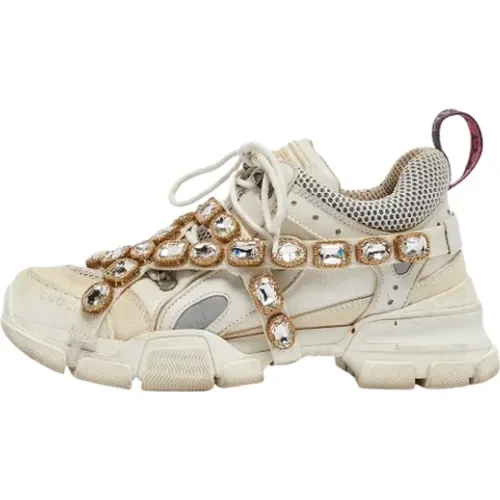 Pre-owned Canvas sneakers , female, Sizes: 6 UK - Gucci Vintage - Modalova