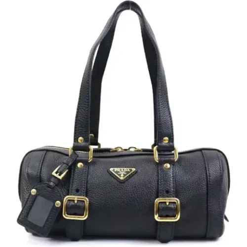 Pre-owned Leather prada-bags , female, Sizes: ONE SIZE - Prada Vintage - Modalova