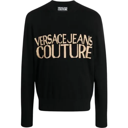 Sweaters , male, Sizes: L, XL, 2XL, M, S - Versace Jeans Couture - Modalova