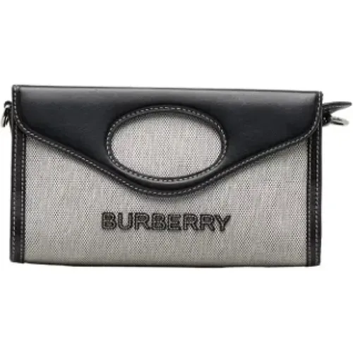 Pre-owned Canvas crossbody-bags , female, Sizes: ONE SIZE - Burberry Vintage - Modalova