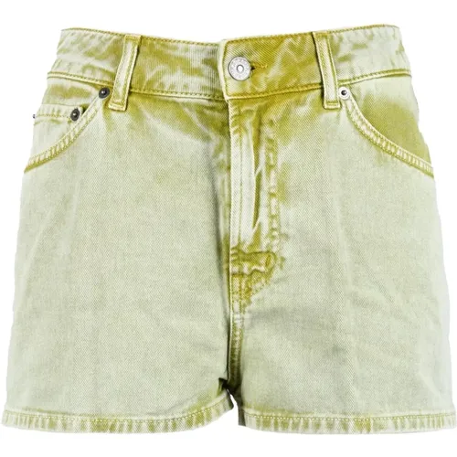 Baumwoll Casual Shorts , Damen, Größe: W28 - Dondup - Modalova