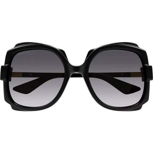 Gg1431S 001 Sunglasses , unisex, Sizes: 57 MM - Gucci - Modalova