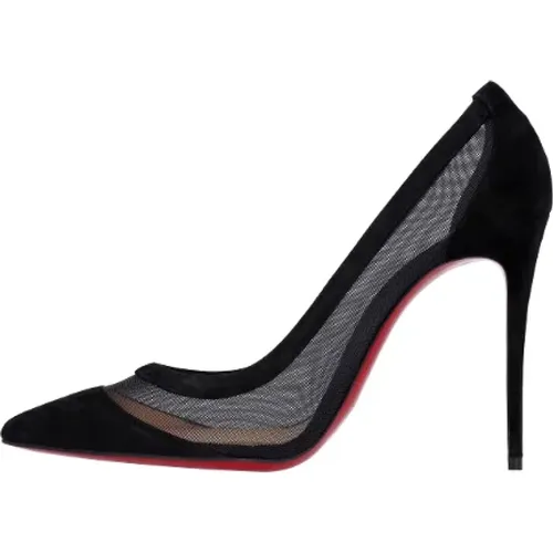 Leather heels , female, Sizes: 3 1/2 UK - Christian Louboutin - Modalova