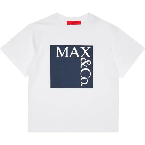 T-Shirt mit Logo Max & Co - Max & Co - Modalova