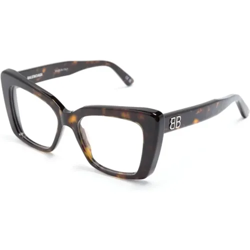 Havana Optical Frame, versatile and stylish , female, Sizes: 52 MM - Balenciaga - Modalova