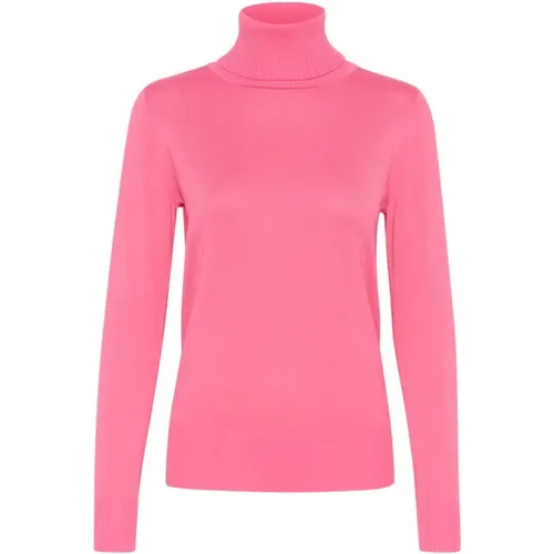 Chateau Rose Rollneck Sweater , Damen, Größe: S - Saint Tropez - Modalova