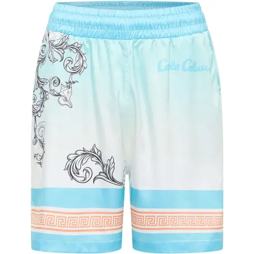 Chic Milano Shorts , male, Sizes: L - carlo colucci - Modalova