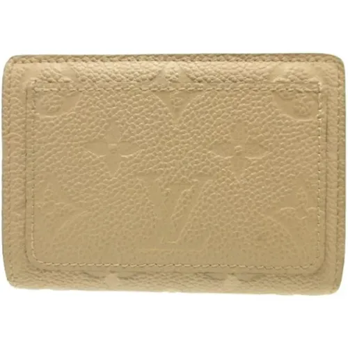 Pre-owned Leather wallets , female, Sizes: ONE SIZE - Louis Vuitton Vintage - Modalova