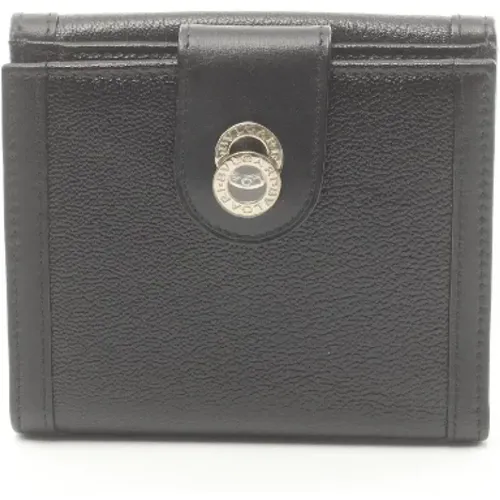 Pre-owned Leather wallets , female, Sizes: ONE SIZE - Bvlgari Vintage - Modalova