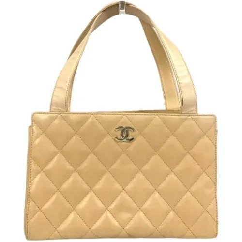 Pre-owned Leather chanel-bags , female, Sizes: ONE SIZE - Chanel Vintage - Modalova