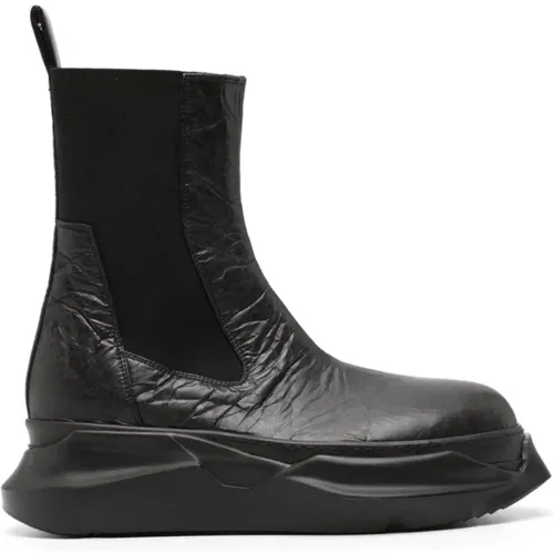 Geometric Side Elastic Boots , male, Sizes: 5 UK - Rick Owens - Modalova