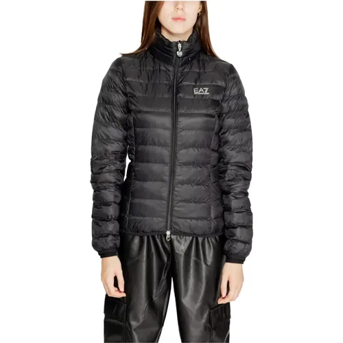 Nylon Mantel Kollektion: Herbst/Winter,Nylonjacke Damen Herbst/Winter Kollektion - Emporio Armani EA7 - Modalova