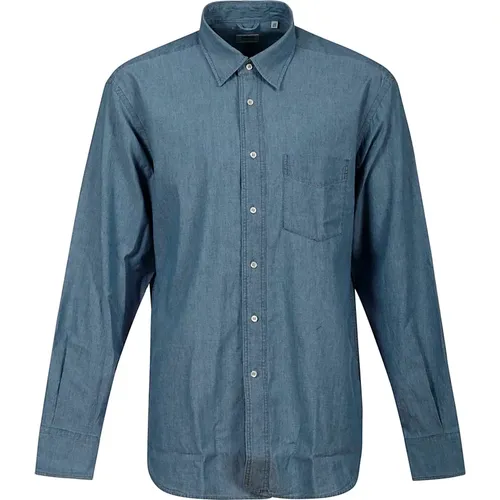 Casual Denim Shirt , male, Sizes: XL - Aspesi - Modalova