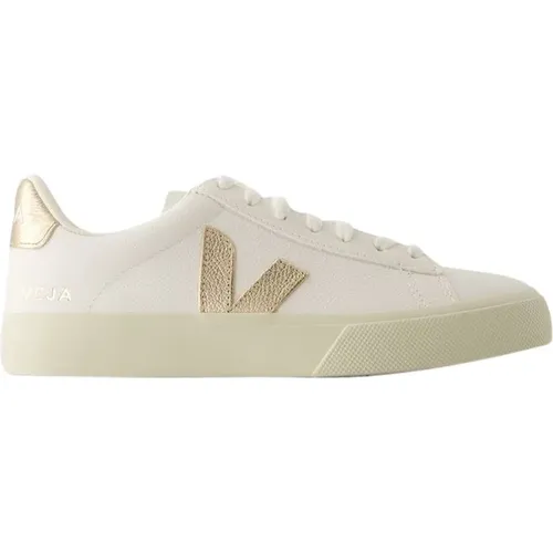 Multicolore Leder Sneakers - Weiß Platine - Veja - Modalova