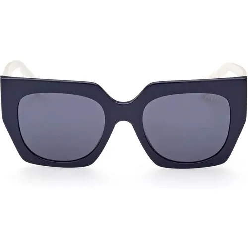 Azetat-Sonnenbrille für Frauen - EMILIO PUCCI - Modalova
