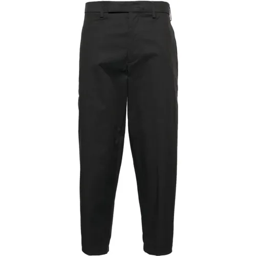 Anthracite White Stripe Pants Pockets , male, Sizes: L, S, XL, XS, M - Neil Barrett - Modalova