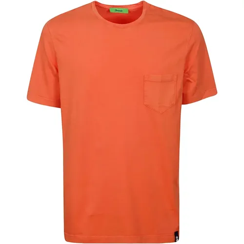 Tshirt Pocket , male, Sizes: S, M, XL, 3XL, 2XL - Drumohr - Modalova
