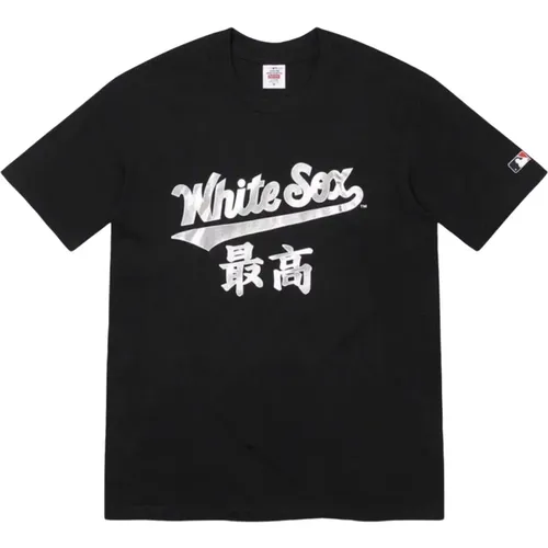 Chicago White Sox Kanji Tee Limited Edition , Herren, Größe: 2XL - Supreme - Modalova