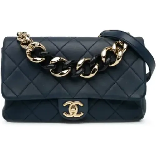 Pre-owned Leather chanel-bags , female, Sizes: ONE SIZE - Chanel Vintage - Modalova