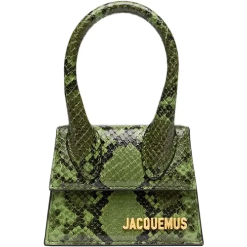 Mini Grüne Schlangenhaut Tasche - Jacquemus - Modalova