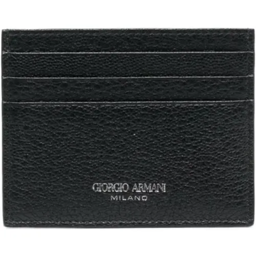 Card holder , male, Sizes: ONE SIZE - Giorgio Armani - Modalova