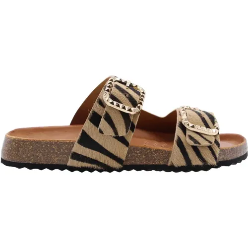 Comfortable Summer Sliders for Women , female, Sizes: 7 UK, 5 UK, 6 UK - Geox - Modalova