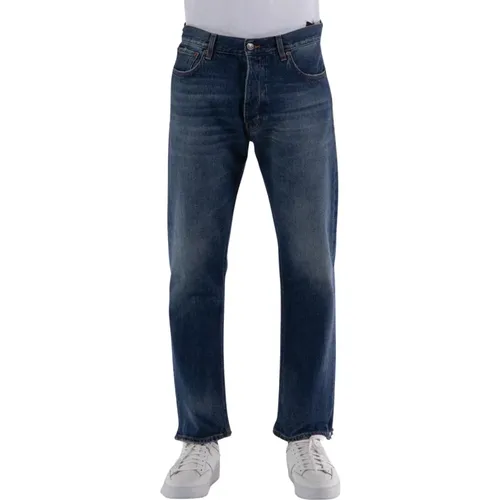 Klassische Herren Gerades Jeans , Herren, Größe: W36 - Haikure - Modalova