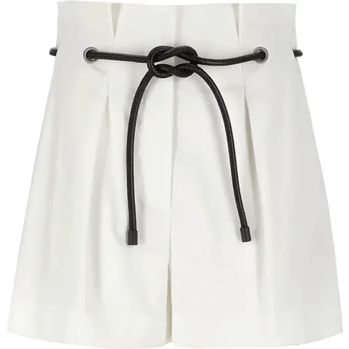 Cotton Shorts with Belt , female, Sizes: 3XS, 2XS - 3.1 phillip lim - Modalova