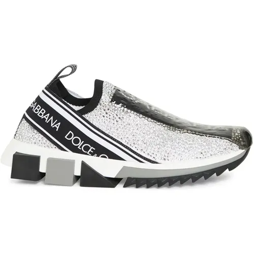 Sorrento slip-on Sneakers , male, Sizes: 3 UK, 6 UK, 2 UK, 3 1/2 UK - Dolce & Gabbana - Modalova