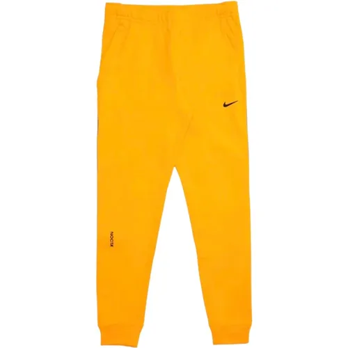 Limitierte Auflage Nocta Fleece Hose Gelb , Herren, Größe: XL - Nike - Modalova