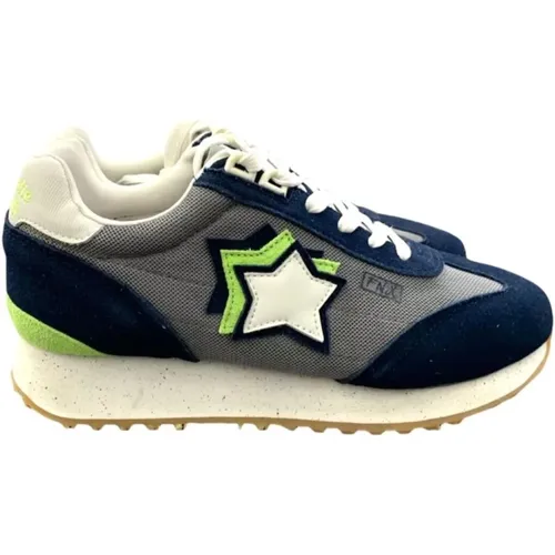Sneakers Fenixc Asparagus Fn02 , male, Sizes: 9 UK, 7 UK, 11 UK - atlantic stars - Modalova