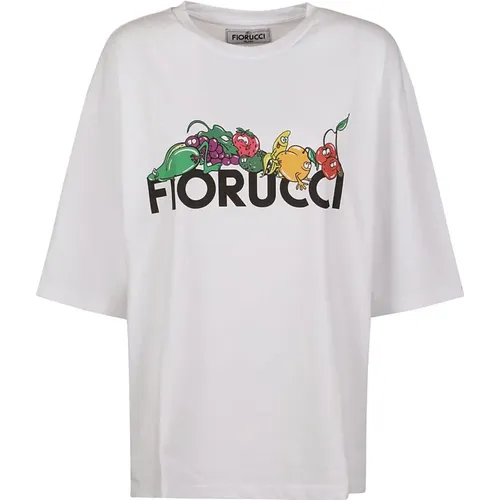 Regular Fit T-Shirt , Damen, Größe: S - Fiorucci - Modalova