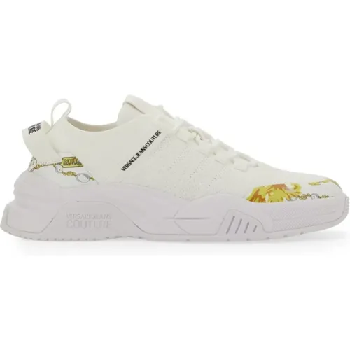 Logo Sneaker für Frauen , Damen, Größe: 38 EU - Versace Jeans Couture - Modalova