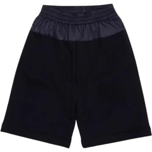 Blaue Jersey Bermuda Shorts Fendi - Fendi - Modalova