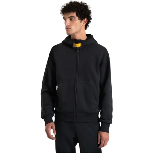 Baumwolle Polyester Sweatjacke , Herren, Größe: L - Parajumpers - Modalova