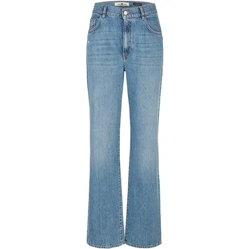 Gerade geschnittene Jeans mit kleinen Rissen , Damen, Größe: XL - RIANI - Modalova