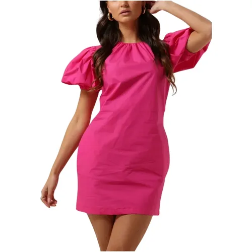 Rosa Mini Kleid Gpp24379Ve , Damen, Größe: 2XS - Silvian Heach - Modalova