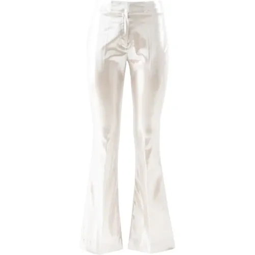 Megan S Flared Trousers , female, Sizes: M, S, L - Doris S - Modalova