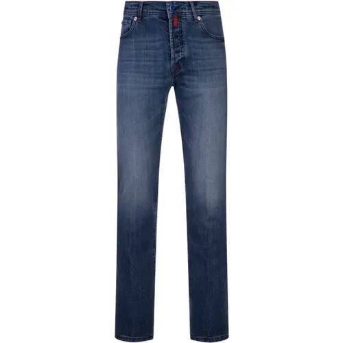 Tapered Denim Jeans , male, Sizes: W31, W35, W32, W36, W40, W33, W38, W42, W34 - Kiton - Modalova