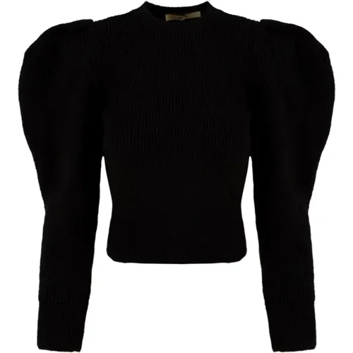 Schwarze Pullover für Frauen , Damen, Größe: S - Akep - Modalova