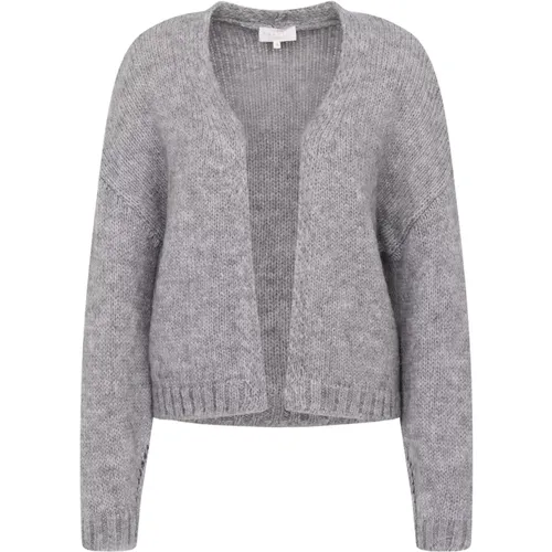 Lässiger Alpaka-Wollmix Cardigan , Damen, Größe: L - Bugatti - Modalova