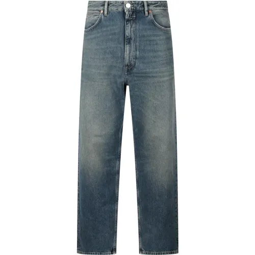 Lockerer Denim Jeans , Herren, Größe: W33 - closed - Modalova