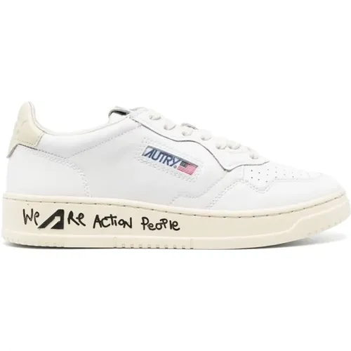 Medalist Low-Top Sneakers , female, Sizes: 3 UK - Autry - Modalova