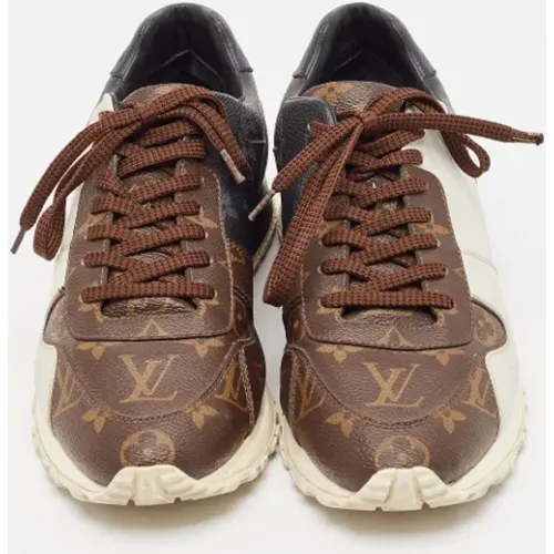 Pre-owned Canvas sneakers , male, Sizes: 5 1/2 UK - Louis Vuitton Vintage - Modalova