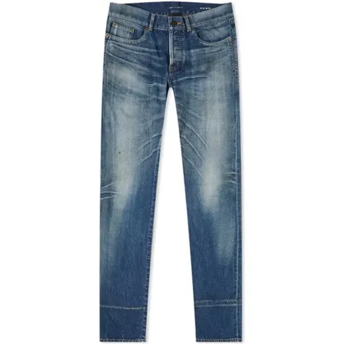 Slim Fit Jeans, Regular Fit, Hergestellt in Japan - Saint Laurent - Modalova