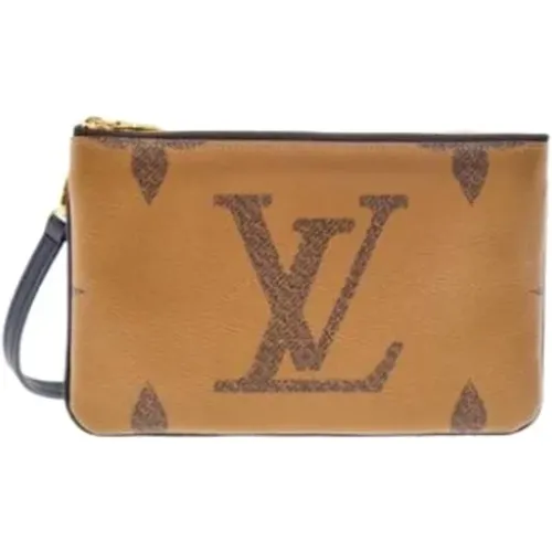 Double Zip Pochette in Monogram Canvas , female, Sizes: ONE SIZE - Louis Vuitton - Modalova