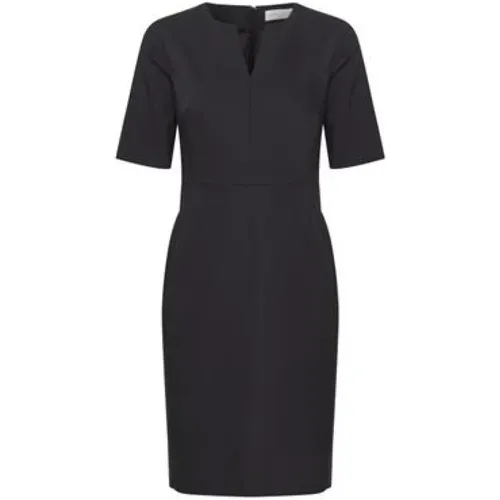 Klassisches Schwarzes Zella Kleid , Damen, Größe: XS - InWear - Modalova