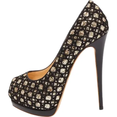 Pre-owned Gittergewebe heels , Damen, Größe: 41 EU - Giuseppe Zanotti Pre-owned - Modalova