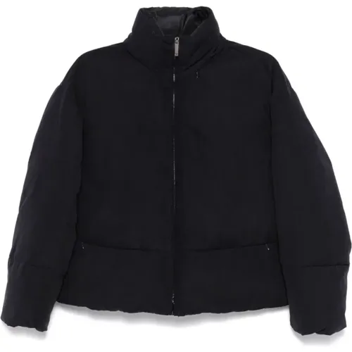 Coats with Matte Finish , female, Sizes: M, 2XS, XL, L, S, XS - Emporio Armani - Modalova